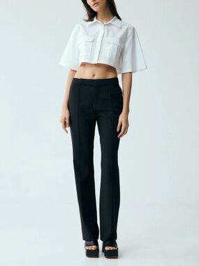 NWT Black Third Form Reset Tailored Trousers